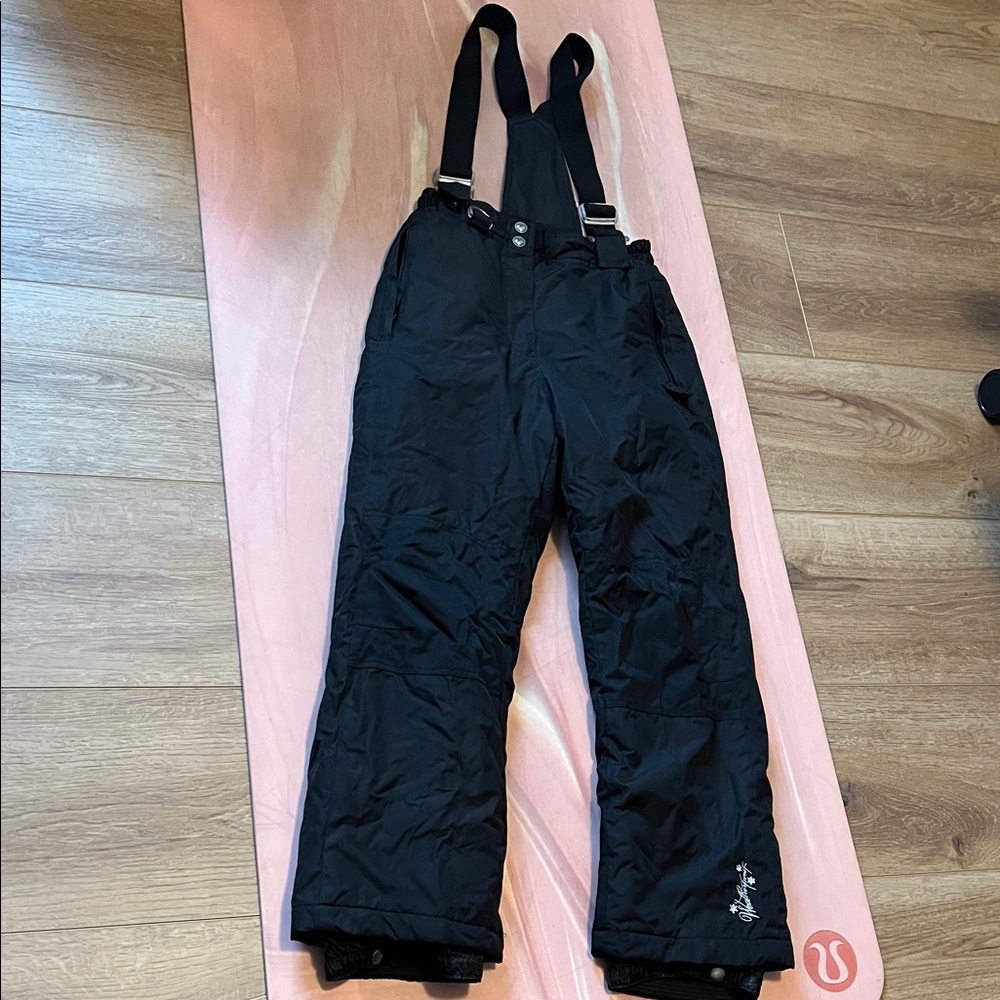 Weatherproof Kids Black Overalls